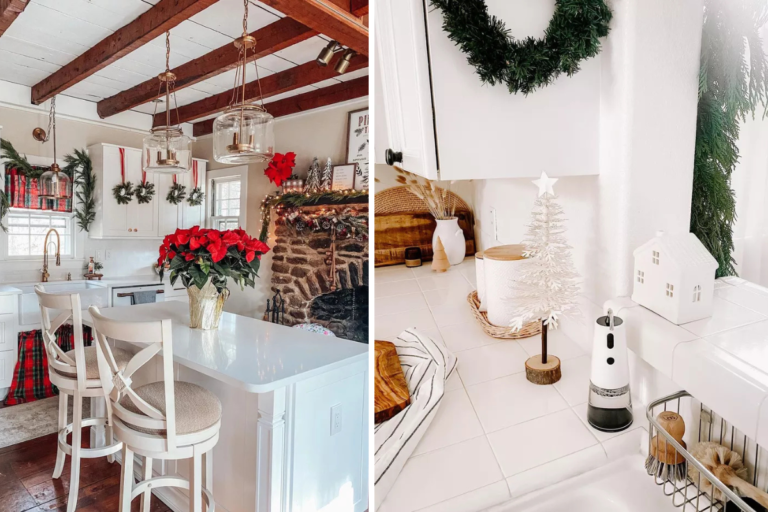 How to Decorate Your Kitchen for Christmas Like a Designer (Without Splurging)