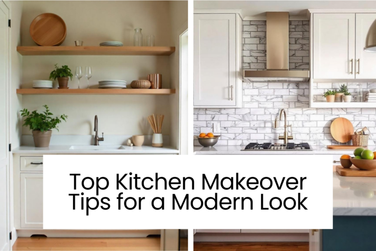 Top Kitchen Makeover Tips for a Modern Look