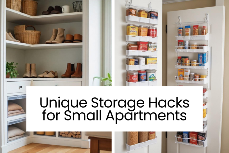 Unique Storage Hacks for Small Apartments