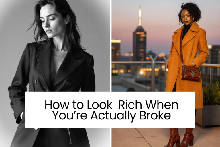 How to Look Rich When You’re Actually Broke