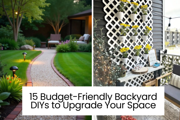 15 Budget-Friendly Backyard DIYs to Upgrade Your Space